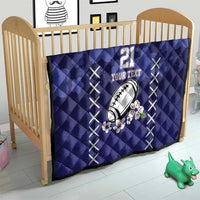 Custom Japan Rugby Pacific Quilt Sakuras Rising Sun with Polynesian Pattern - Wonder Print Shop