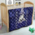 Custom Japan Rugby Pacific Quilt Sakuras Rising Sun with Polynesian Pattern - Wonder Print Shop