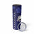Custom Japan Rugby Pacific Skinny Tumbler Sakuras Rising Sun wiht Polynesian Pattern - Wonder Print Shop
