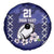 Custom Japan Rugby Pacific Spare Tire Cover Sakuras Rising Sun with Polynesian Pattern - Wonder Print Shop