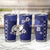 Custom Japan Rugby Pacific Tumbler Cup Sakuras Rising Sun wiht Polynesian Pattern - Wonder Print Shop