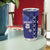 Custom Japan Rugby Pacific Tumbler Cup Sakuras Rising Sun wiht Polynesian Pattern - Wonder Print Shop