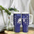 Custom Japan Rugby Pacific Tumbler With Handle Sakuras Rising Sun wiht Polynesian Pattern - Wonder Print Shop