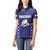 Custom Japan Rugby Pacific Women Polo Shirt Sakuras Rising Sun with Polynesian Pattern - Wonder Print Shop
