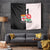 Custom Fiji England Rugby Tapestry Tapa Pattern and Rose Flower World Cup 2023 - Wonder Print Shop
