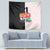 Custom Fiji England Rugby Tapestry Tapa Pattern and Rose Flower World Cup 2023 - Wonder Print Shop