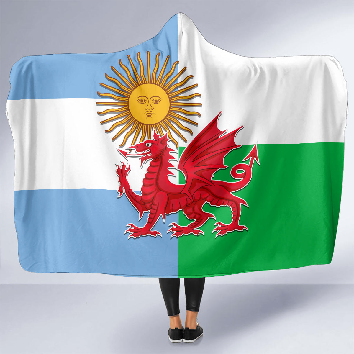 wales-argentina-rugby-hooded-blanket-the-welsh-dragon-and-sol-de-mayo-world-cup-2023