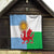 Wales Argentina Rugby Quilt The Welsh Dragon and Sol De Mayo World Cup 2023 - Wonder Print Shop