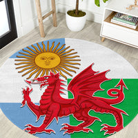 wales-argentina-rugby-round-carpet-the-welsh-dragon-and-sol-de-mayo-world-cup-2023