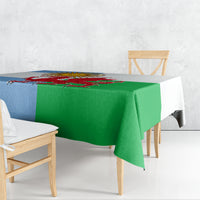 Wales Argentina Rugby Tablecloth The Welsh Dragon and Sol De Mayo World Cup 2023 - Wonder Print Shop