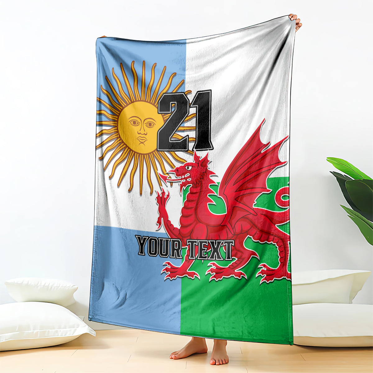 custom-wales-argentina-rugby-blanket-the-welsh-dragon-and-sol-de-mayo-world-cup-2023