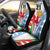 Custom Wales Argentina Rugby Car Seat Cover The Welsh Dragon and Sol De Mayo World Cup 2023 LT9 - Wonder Print Shop