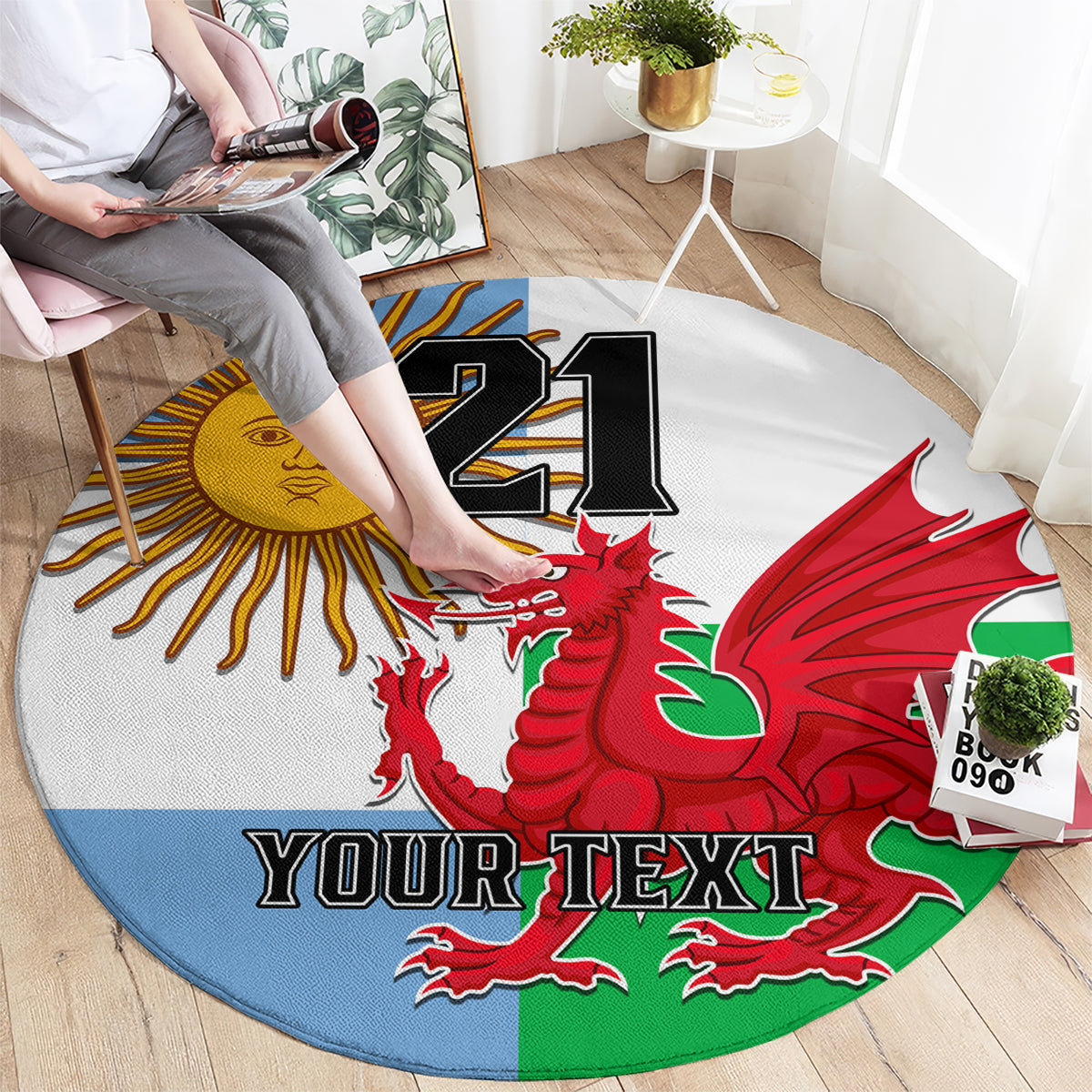 custom-wales-argentina-rugby-round-carpet-the-welsh-dragon-and-sol-de-mayo-world-cup-2023