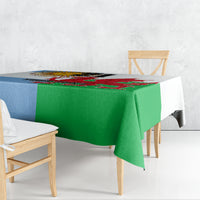 Custom Wales Argentina Rugby Tablecloth The Welsh Dragon and Sol De Mayo World Cup 2023 - Wonder Print Shop