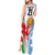Custom Wales Argentina Rugby Tank Maxi Dress The Welsh Dragon and Sol De Mayo World Cup 2023 - Wonder Print Shop