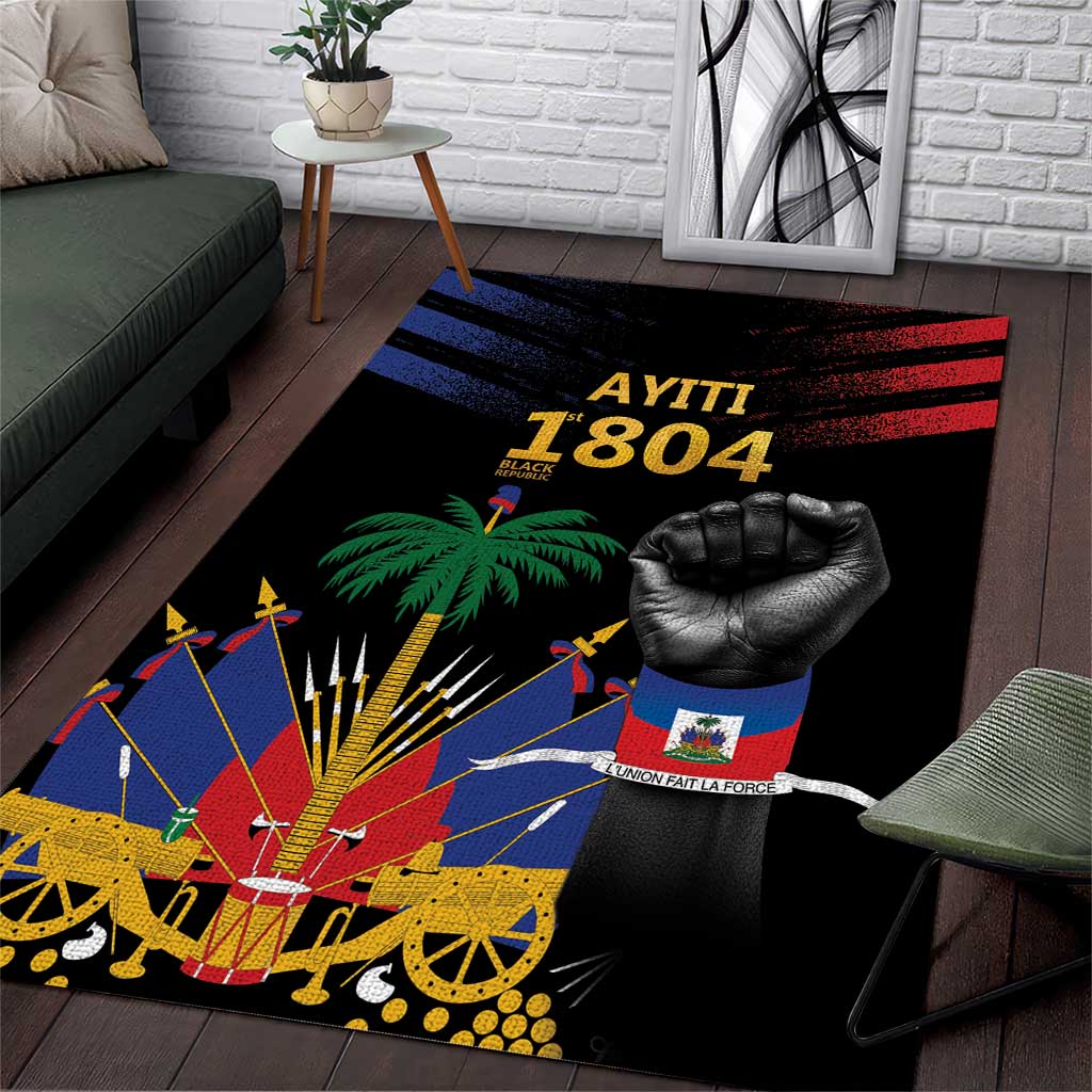 Haiti Independence Day Area Rug The First Black Republic Since 1804 LT9 - Wonder Print Shop