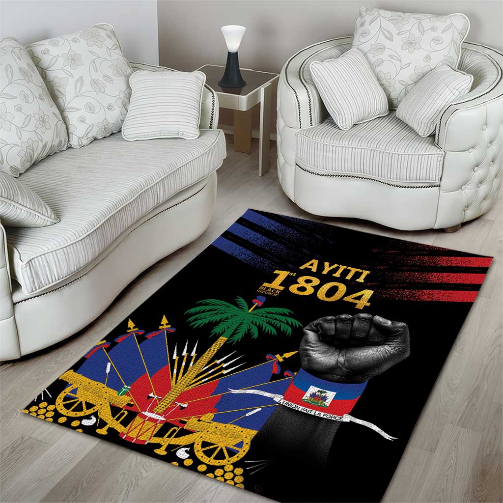 Haiti Independence Day Area Rug The First Black Republic Since 1804 LT9 - Wonder Print Shop