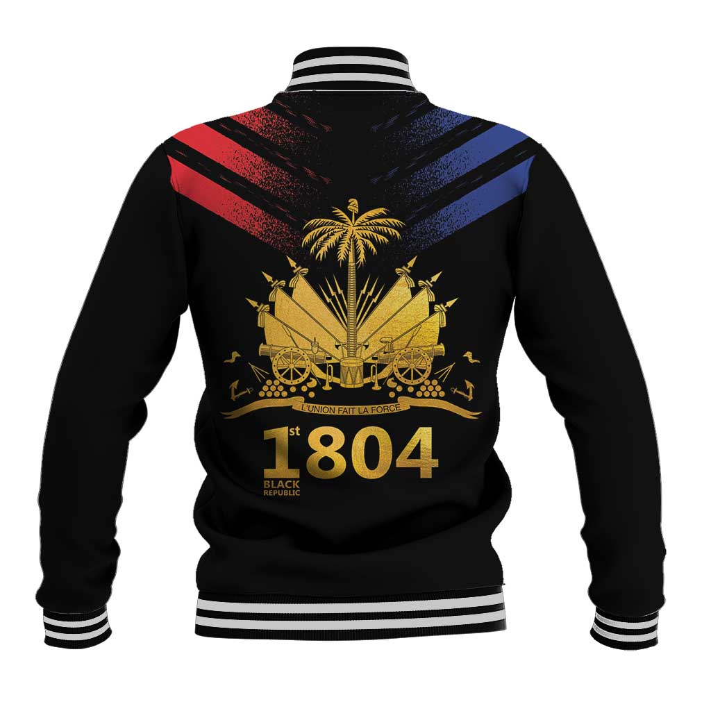 Haiti Independence Day Baseball Jacket The First Black Republic Since 1804 LT9 - Wonder Print Shop