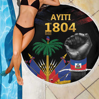 Haiti Independence Day Beach Blanket The First Black Republic Since 1804 LT9 - Wonder Print Shop