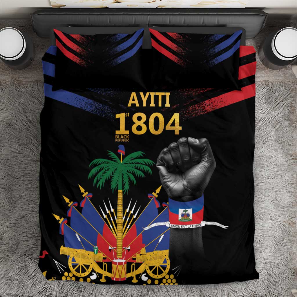 Haiti Independence Day Bedding Set The First Black Republic Since 1804 LT9 - Wonder Print Shop