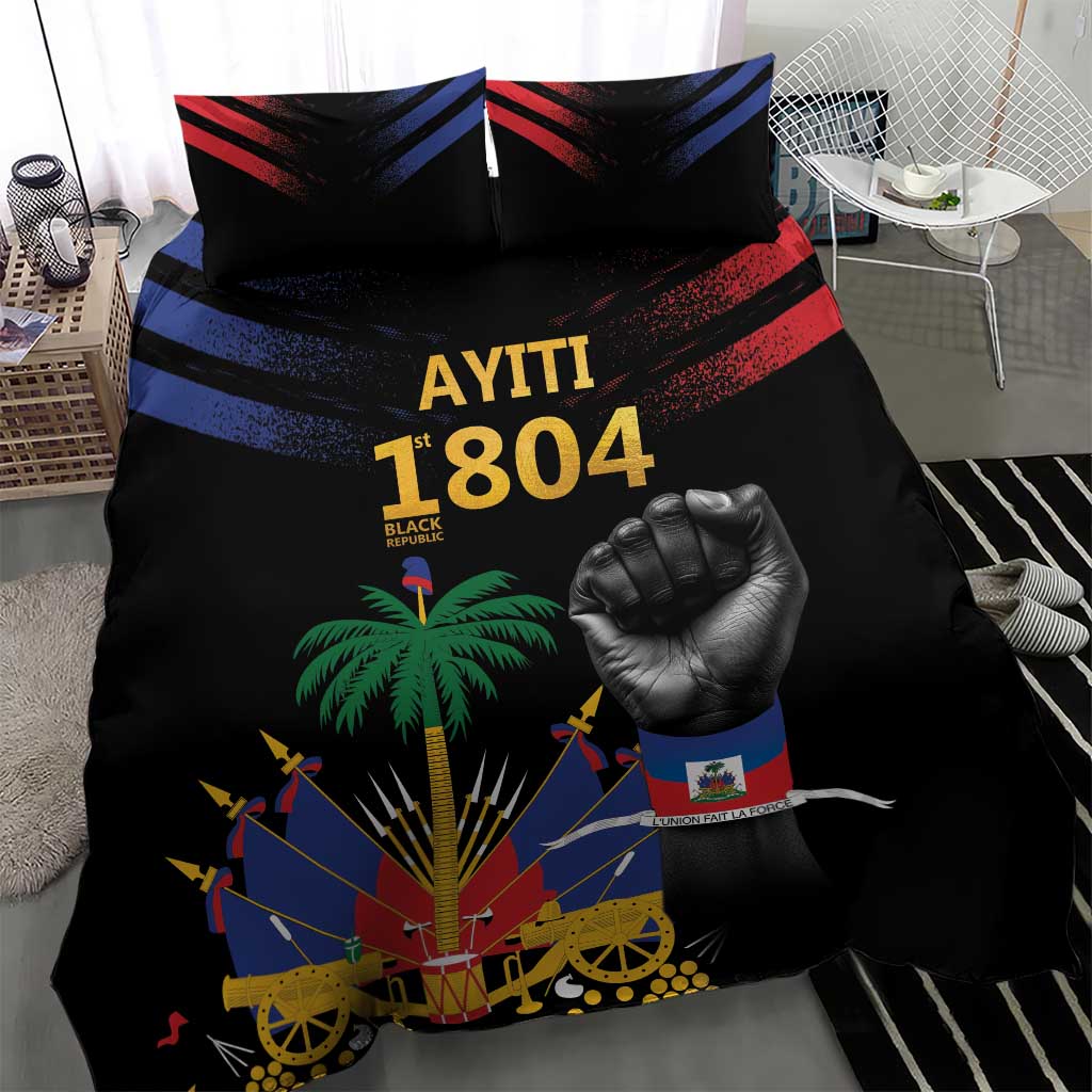 Haiti Independence Day Bedding Set The First Black Republic Since 1804 LT9 - Wonder Print Shop