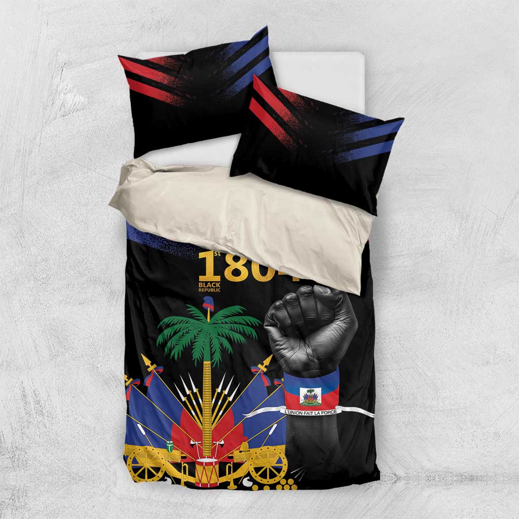 Haiti Independence Day Bedding Set The First Black Republic Since 1804 LT9 - Wonder Print Shop