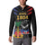 Haiti Independence Day Button Sweatshirt The First Black Republic Since 1804 LT9 - Wonder Print Shop