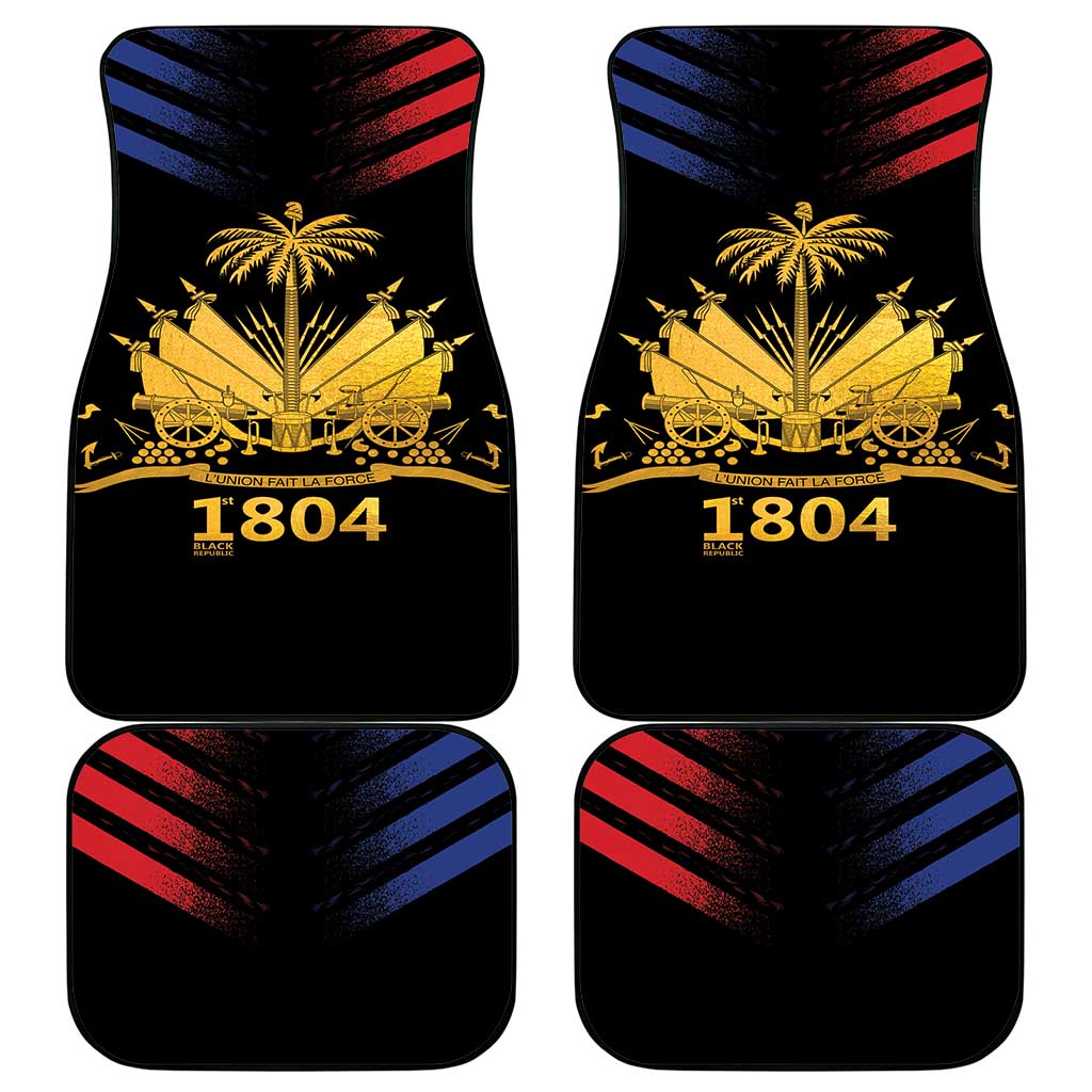 Haiti Independence Day Car Mats The First Black Republic Since 1804 LT9 - Wonder Print Shop