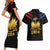 Haiti Independence Day Couples Matching Short Sleeve Bodycon Dress and Hawaiian Shirt The First Black Republic Since 1804 LT9 - Wonder Print Shop