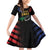 Haiti Independence Day Family Matching Off Shoulder Short Dress and Hawaiian Shirt The First Black Republic Since 1804 LT9 - Wonder Print Shop