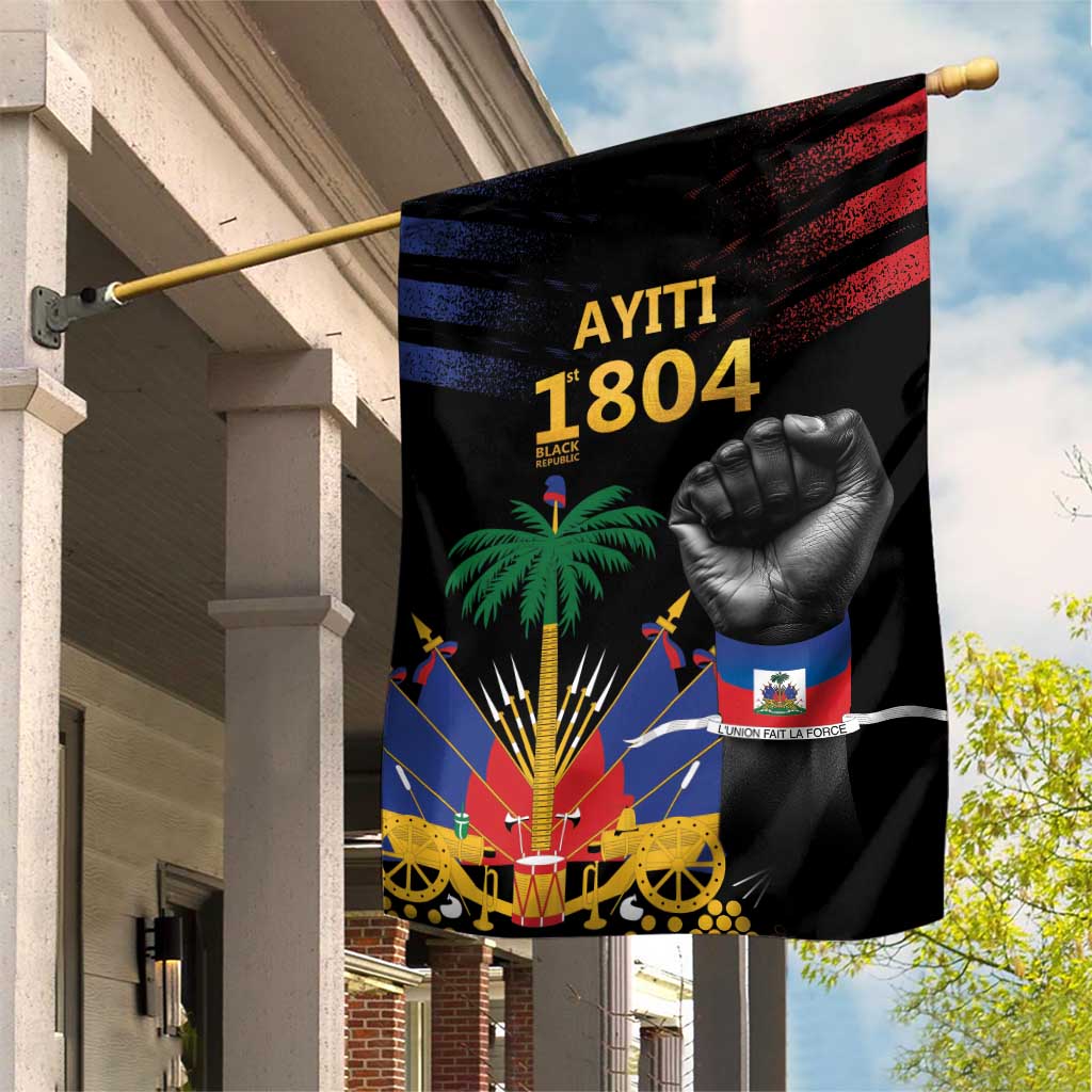 Haiti Independence Day Garden Flag The First Black Republic Since 1804 - Wonder Print Shop