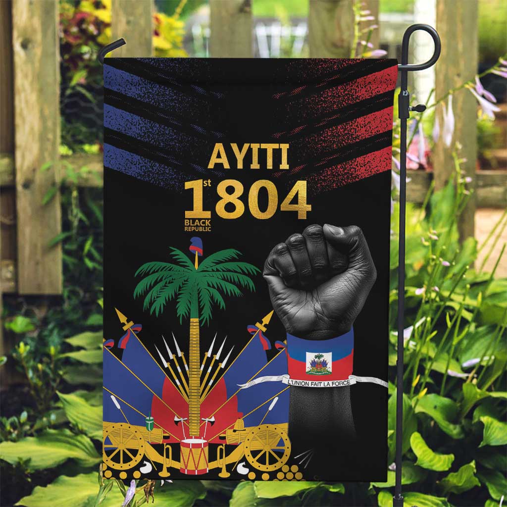 Haiti Independence Day Garden Flag The First Black Republic Since 1804 - Wonder Print Shop