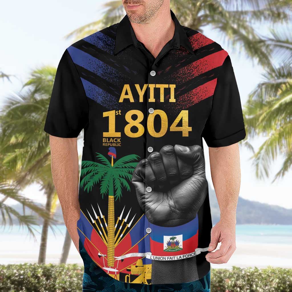 Haiti Independence Day Hawaiian Shirt The First Black Republic Since 1804 - Wonder Print Shop