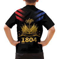 Haiti Independence Day Kid Hawaiian Shirt The First Black Republic Since 1804 - Wonder Print Shop