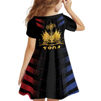 Haiti Independence Day Kid Short Sleeve Dress The First Black Republic Since 1804 - Wonder Print Shop