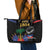 Haiti Independence Day Leather Tote Bag The First Black Republic Since 1804 - Wonder Print Shop