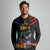 Haiti Independence Day Long Sleeve Polo Shirt The First Black Republic Since 1804 - Wonder Print Shop