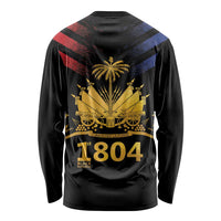 Haiti Independence Day Long Sleeve Shirt The First Black Republic Since 1804 - Wonder Print Shop
