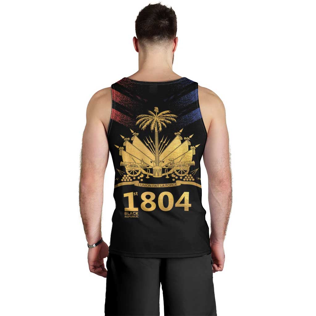 Haiti Independence Day Men Tank Top The First Black Republic Since 1804 - Wonder Print Shop