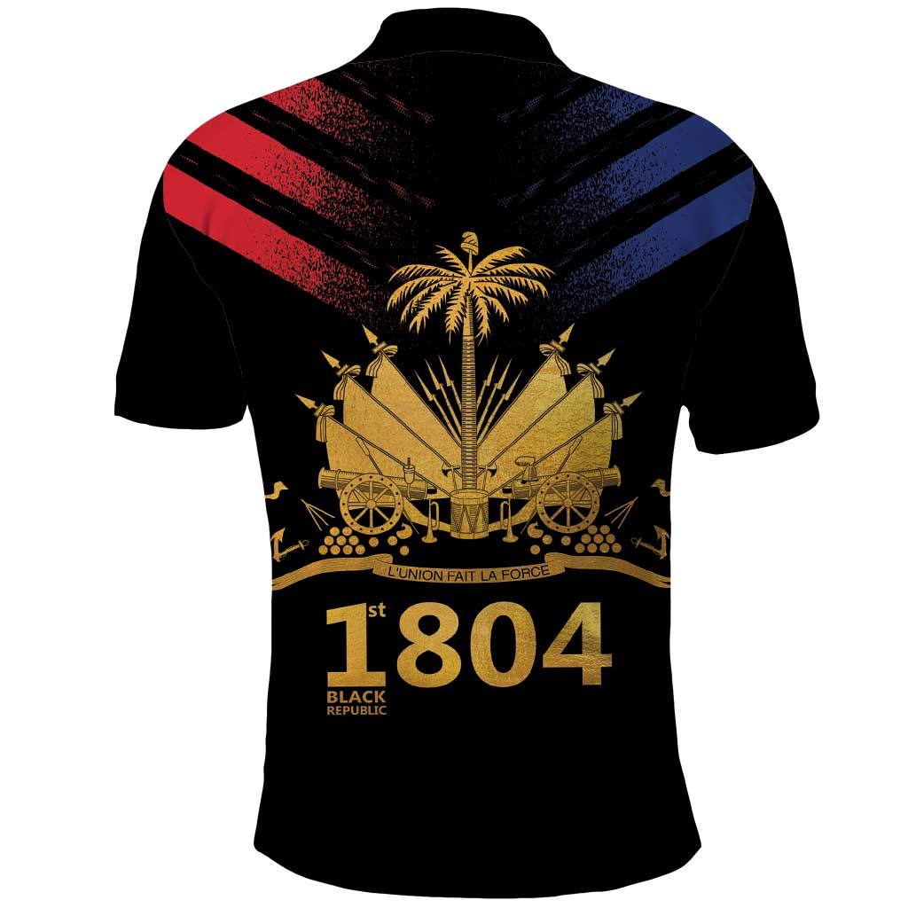 Haiti Independence Day Polo Shirt The First Black Republic Since 1804 - Wonder Print Shop