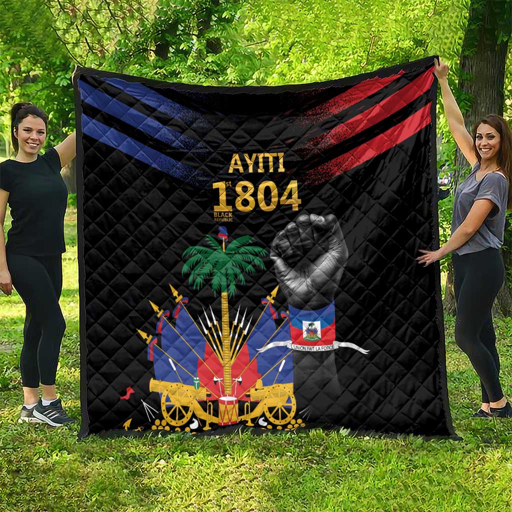 Haiti Independence Day Quilt The First Black Republic Since 1804 - Wonder Print Shop