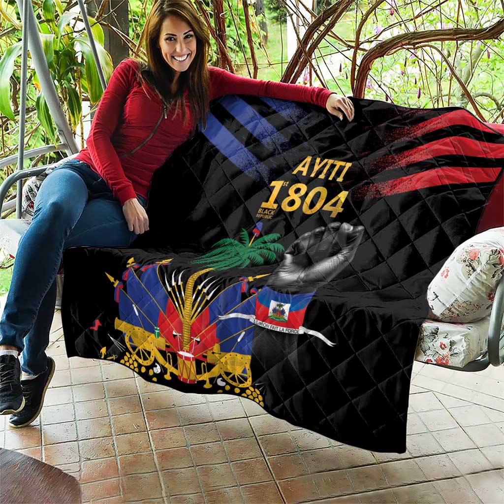 Haiti Independence Day Quilt The First Black Republic Since 1804 - Wonder Print Shop