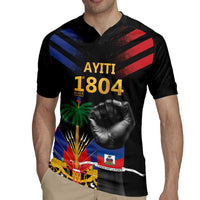 Haiti Independence Day Rugby Jersey The First Black Republic Since 1804 - Wonder Print Shop