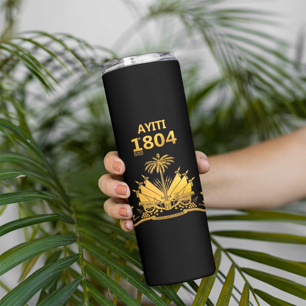 Haiti Independence Day Skinny Tumbler The First Black Republic Since 1804 - Wonder Print Shop