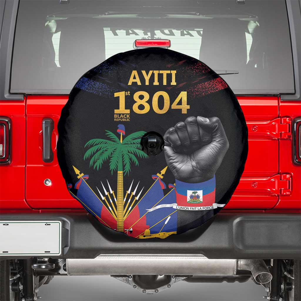 Haiti Independence Day Spare Tire Cover The First Black Republic Since 1804 - Wonder Print Shop