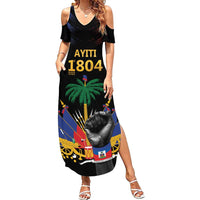 Haiti Independence Day Summer Maxi Dress The First Black Republic Since 1804 - Wonder Print Shop