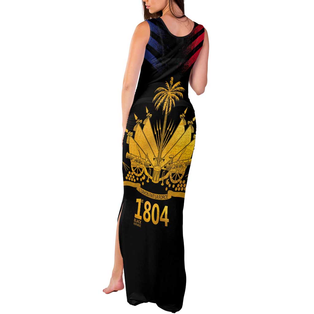 Haiti Independence Day Tank Maxi Dress The First Black Republic Since 1804 - Wonder Print Shop