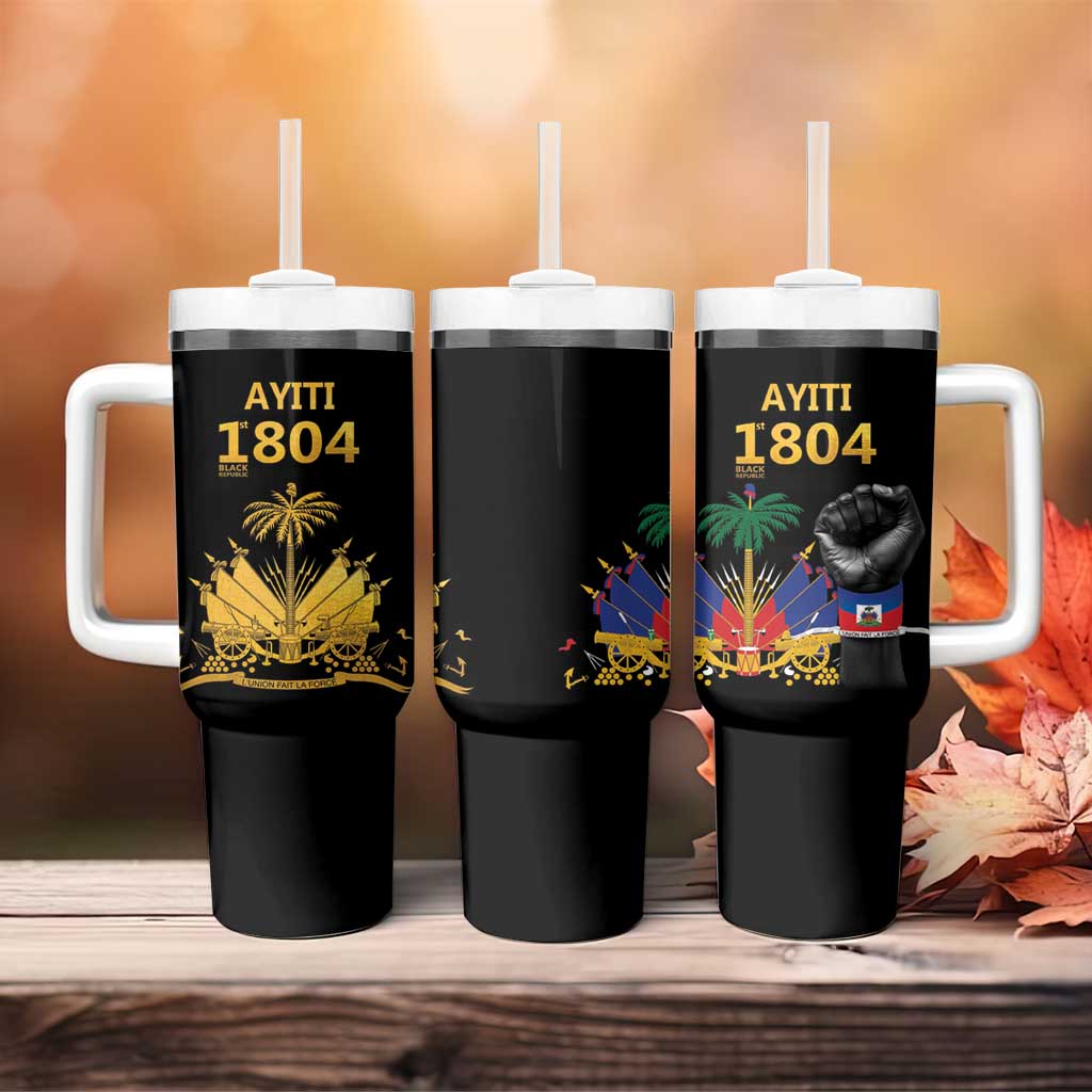 Haiti Independence Day Tumbler With Handle The First Black Republic Since 1804 - Wonder Print Shop