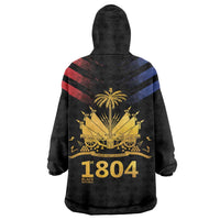 Haiti Independence Day Wearable Blanket Hoodie The First Black Republic Since 1804 - Wonder Print Shop