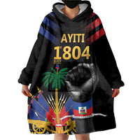 Haiti Independence Day Wearable Blanket Hoodie The First Black Republic Since 1804 - Wonder Print Shop